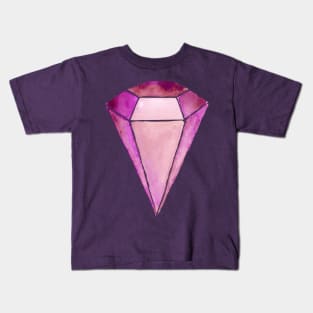 Pink gemstone Kids T-Shirt